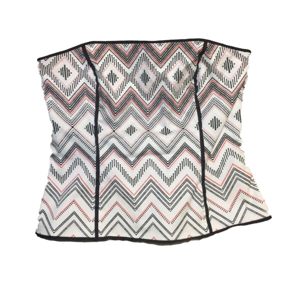 WHBM strapless sexy corset bustier top